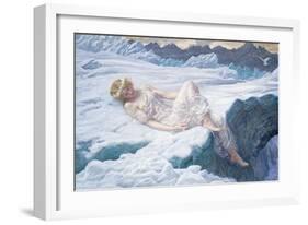 Heart of Snow, 1907-Edward Robert Hughes-Framed Giclee Print