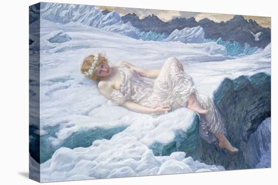 Heart of Snow, 1907-Edward Robert Hughes-Stretched Canvas