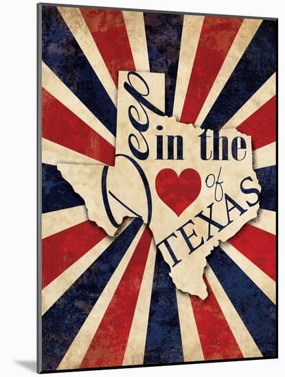 Heart of Texas-N. Harbick-Mounted Art Print