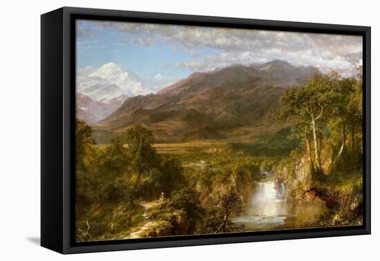 Heart of the Andes, 1859-Frederic Edwin Church-Framed Stretched Canvas