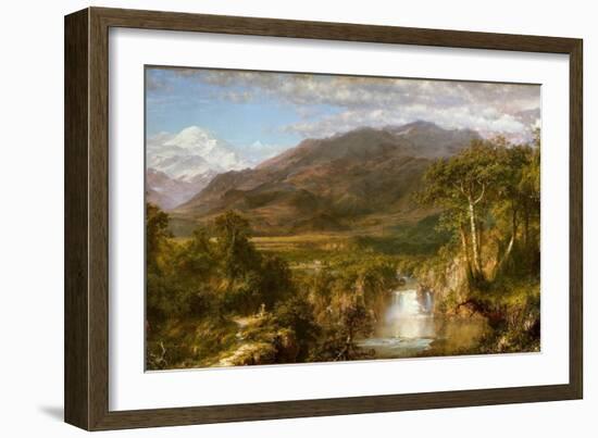 Heart of the Andes, 1859-Frederic Edwin Church-Framed Giclee Print