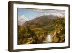 Heart of the Andes, 1859-Frederic Edwin Church-Framed Giclee Print