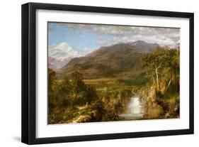 Heart of the Andes, 1859-Frederic Edwin Church-Framed Giclee Print