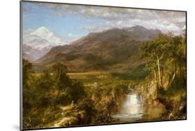Heart of the Andes, 1859-Frederic Edwin Church-Mounted Giclee Print