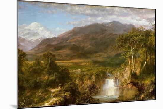 Heart of the Andes, 1859-Frederic Edwin Church-Mounted Giclee Print