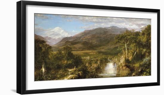 Heart of the Andes-Frederic Edwin Church-Framed Giclee Print