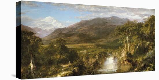 Heart of the Andes-Frederic Edwin Church-Stretched Canvas