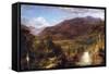 Heart of the Andes-Frederic Edwin Church-Framed Stretched Canvas