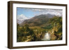 Heart of the Andes-Frederic Edwin Church-Framed Giclee Print