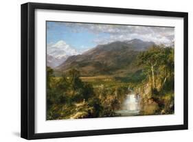 Heart of the Andes-Frederic Edwin Church-Framed Giclee Print
