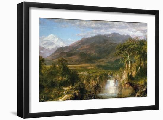 Heart of the Andes-Frederic Edwin Church-Framed Premium Giclee Print