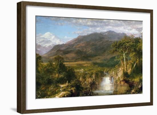 Heart of the Andes-Frederic Edwin Church-Framed Giclee Print