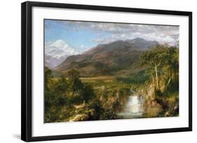 Heart of the Andes-Frederic Edwin Church-Framed Giclee Print