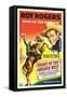 HEART OF THE GOLDEN WEST, Roy Rogers, 1942.-null-Framed Stretched Canvas