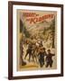 Heart of the Klondike - Across Chilkoot Pass Poster-Lantern Press-Framed Art Print