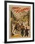 Heart of the Klondike - Across Chilkoot Pass Poster-Lantern Press-Framed Art Print