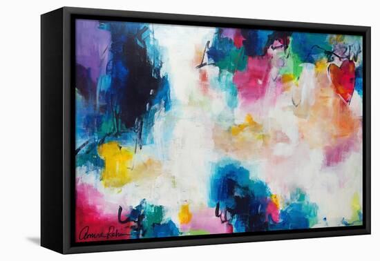 Heart of the Matter-Amira Rahim-Framed Stretched Canvas