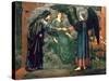 Heart of the Rose-Edward Burne-Jones-Stretched Canvas