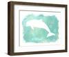 Heart of the Sea Dolphin-Tina Lavoie-Framed Giclee Print