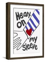 Heart on My Sleeve-Athene Fritsch-Framed Giclee Print