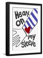 Heart on My Sleeve-Athene Fritsch-Framed Giclee Print