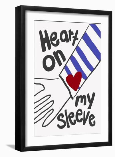 Heart on My Sleeve-Athene Fritsch-Framed Giclee Print