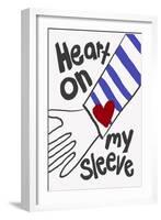 Heart on My Sleeve-Athene Fritsch-Framed Giclee Print