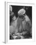 Heart Operation Performed by Surgeons at Hospital-Ed Clark-Framed Photographic Print