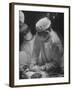 Heart Operation Performed by Surgeons at Hospital-Ed Clark-Framed Photographic Print