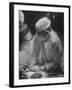 Heart Operation Performed by Surgeons at Hospital-Ed Clark-Framed Photographic Print