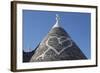Heart Painted on Roof of Traditional Trullo in Alberobello-Martin-Framed Photographic Print