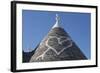 Heart Painted on Roof of Traditional Trullo in Alberobello-Martin-Framed Photographic Print