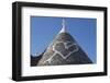 Heart Painted on Roof of Traditional Trullo in Alberobello-Martin-Framed Photographic Print