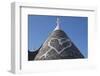 Heart Painted on Roof of Traditional Trullo in Alberobello-Martin-Framed Photographic Print