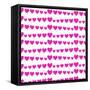 Heart Pattern A-null-Framed Stretched Canvas