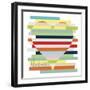 Heart Rainbow-Erin Clark-Framed Giclee Print