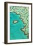 Heart Reef II-Larry Malvin-Framed Photographic Print