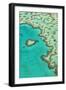 Heart Reef II-Larry Malvin-Framed Photographic Print