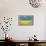 Heart Shape Flag of Ukraine on Brick Wall-vepar5-Mounted Photographic Print displayed on a wall