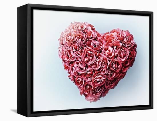 Heart Shape Symbol-Matthias Kulka-Framed Stretched Canvas