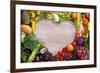 Heart Shaped Food-Romario Ien-Framed Photographic Print