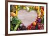 Heart Shaped Food-Romario Ien-Framed Photographic Print