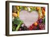 Heart Shaped Food-Romario Ien-Framed Photographic Print