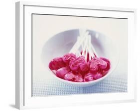 Heart-Shaped Lollipops-Jonathan Syer-Framed Photographic Print