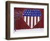 Heart-Shaped Stars and Stripes-Terry Eggers-Framed Photographic Print