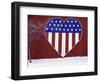 Heart-Shaped Stars and Stripes-Terry Eggers-Framed Photographic Print