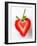 Heart Shaped Strawberry Half-Paul Williams-Framed Premium Photographic Print