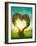 Heart Shaped Tree in the Meadow-egal-Framed Photographic Print