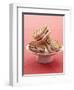 Heart-Shaped Waffles Filled with Strawberry Cream-Marc O^ Finley-Framed Photographic Print