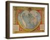Heart Shaped World Map-Oronce Fine-Framed Giclee Print